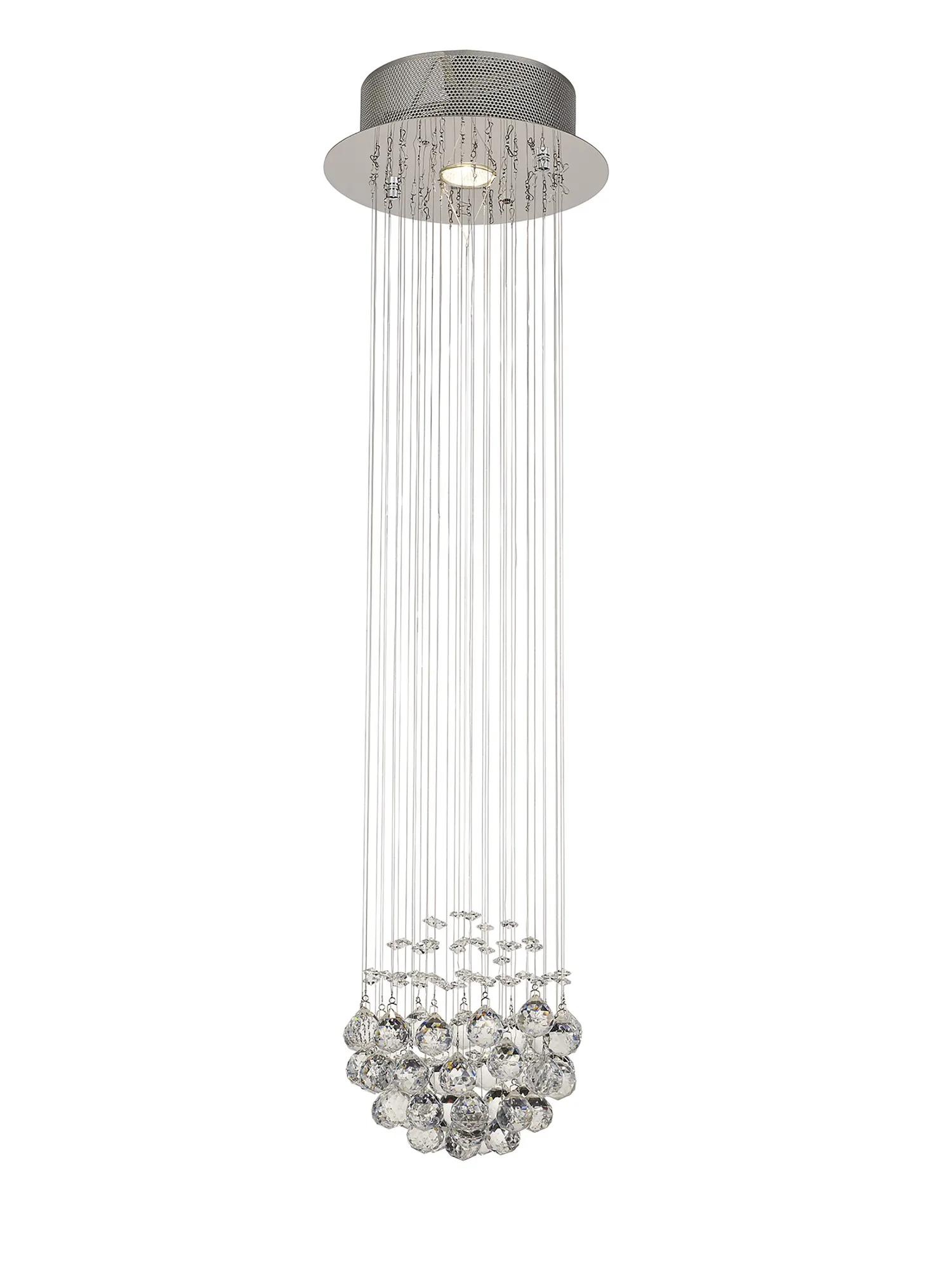 IL31371  Colorado Crystal Pendant 1 Light